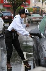 VANESSA HUDGENS Leave My Fit Foods in Sherman Oaks
