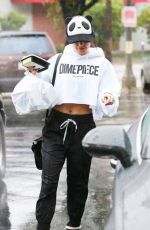 VANESSA HUDGENS Leave My Fit Foods in Sherman Oaks