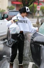 VANESSA HUDGENS Leave My Fit Foods in Sherman Oaks