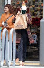 VANESSA HUDGENS Leaves Walgreens in Los Angeles