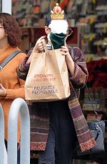 VANESSA HUDGENS Leaves Walgreens in Los Angeles