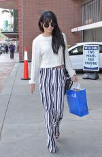 VANESSA HUDGENS with New Hairstyle Out Shopping in Beverly Hills