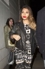 VANESSA WHITE at Metro Guilty Pleasures Christmas Party in London