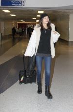 VICTORIA JUSTICE Arrives at LAX Airport in Los Angeles 2912