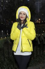 VICTORIA JUSTICE at American Eagle Outfitters #aeogetdownnyc Party Bus in New York