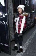 VICTORIA JUSTICE at American Eagle Outfitters #aeogetdownnyc Party Bus in New York