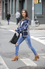 VICTORIA JUSTICE in Jeans Out and About in New York 0412