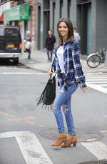 VICTORIA JUSTICE in Jeans Out and About in New York 0412