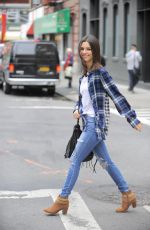VICTORIA JUSTICE in Jeans Out and About in New York 0412
