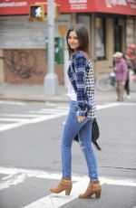 VICTORIA JUSTICE in Jeans Out and About in New York 0412