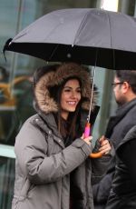 VICTORIA JUSTICE on the Set of Eye Candy at John Jay College