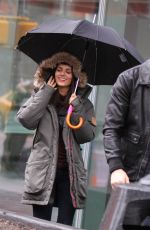 VICTORIA JUSTICE on the Set of Eye Candy at John Jay College