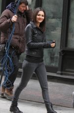 VICTORIA JUSTICE on the Set of Eye Candy in New York 0512