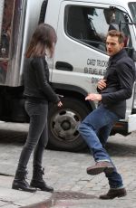 VICTORIA JUSTICE on the Set of Eye Candy in New York 0512