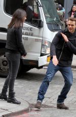 VICTORIA JUSTICE on the Set of Eye Candy in New York 0512