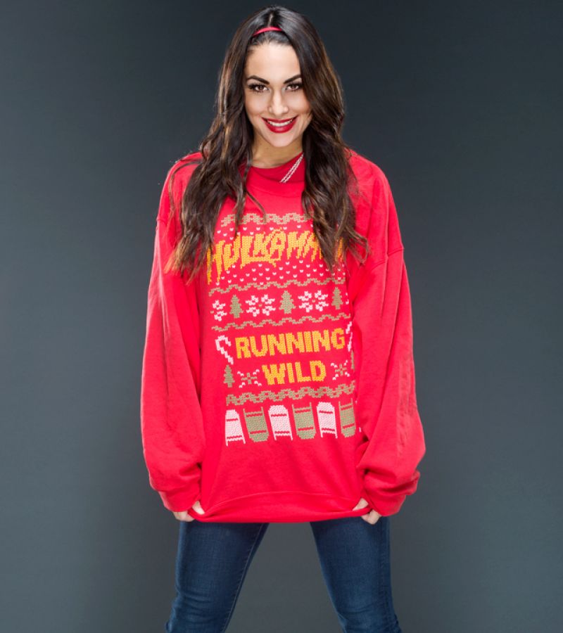 Wwe Ugly Christmas Sweaters Photoshoot Hawtcelebs