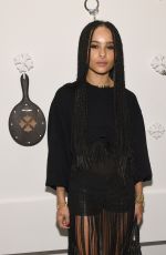 ZOE KRAVITZ at Chrome Hearts Celebrates the Miami Project at Art Basel in Miami