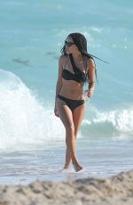 ZOE KRAVITZ in Bikinis at a Beach in Miami 