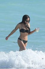ZOE KRAVITZ in Bikinis at a Beach in Miami 