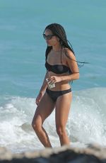 ZOE KRAVITZ in Bikinis at a Beach in Miami 