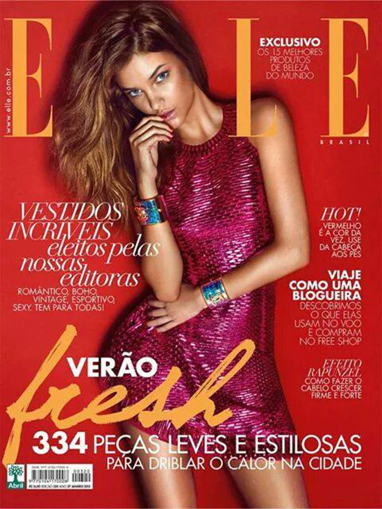 BARBARA PALVIN in Elle Magazine, Brasil January 2015 Issue – HawtCelebs