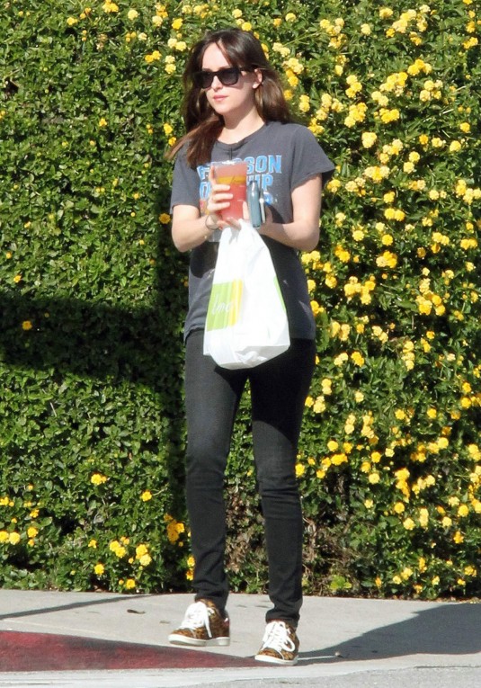 DAKOTA JOHNSON Out for Lunch