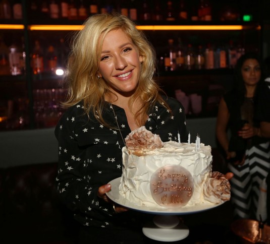ELLIE GOULDING Celebrates Her Birthday at Basement Bowl in Miami Beach ELLIE GOULDING Celebrates Her 28th Birthday