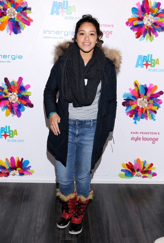 GINA RODRIGUEZ at Kari Feinstein's Style Lounge