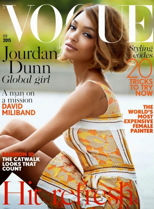 JOURDAN DUNN in Vogue Magazine
