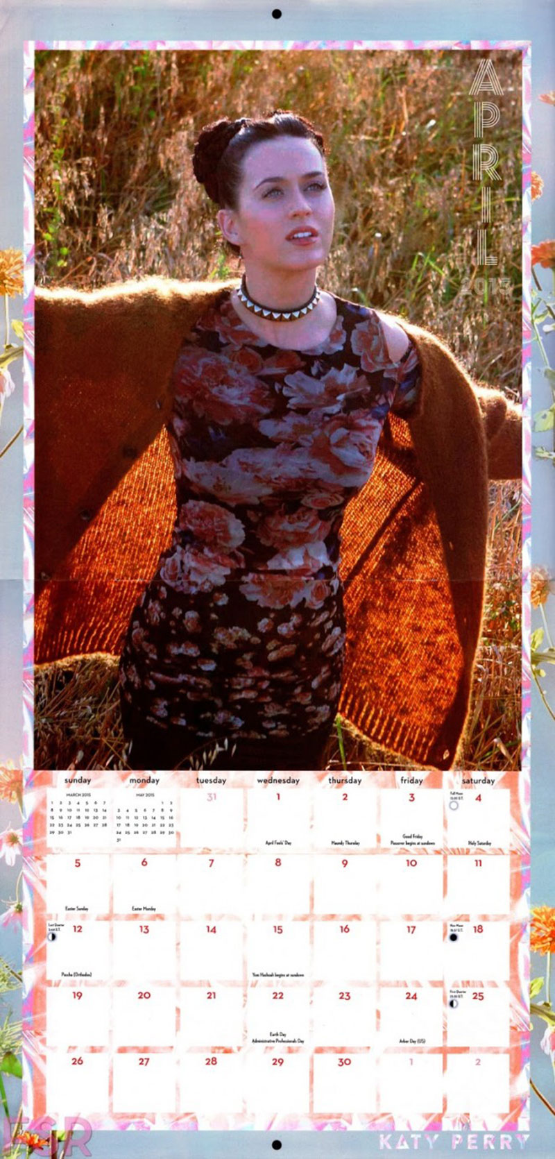KATY PERRY 2015 Calendar HawtCelebs