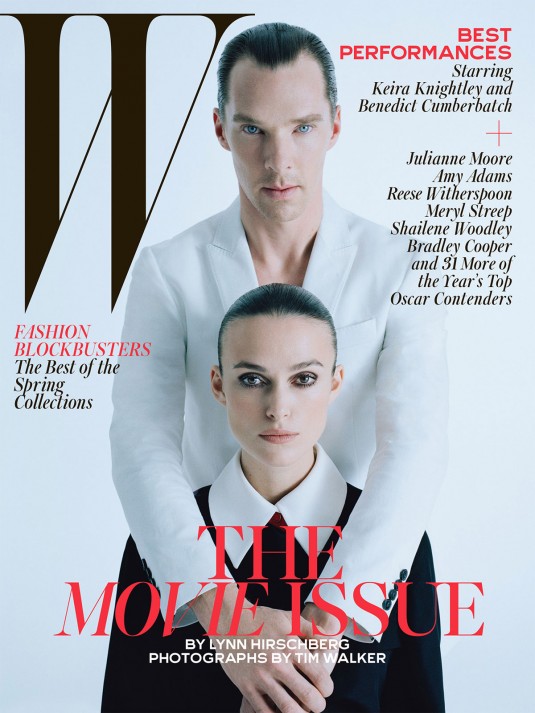 KEIRA KNIGHTLEY in W Magazine, February 2015 Issue