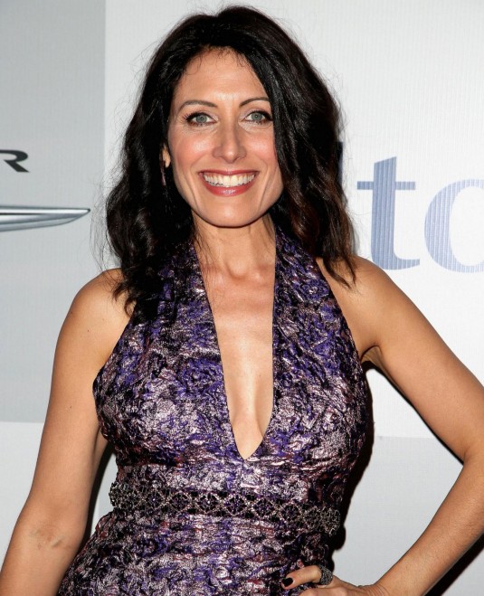 LISA EDELSTEIN at NBC Golden Globes Party