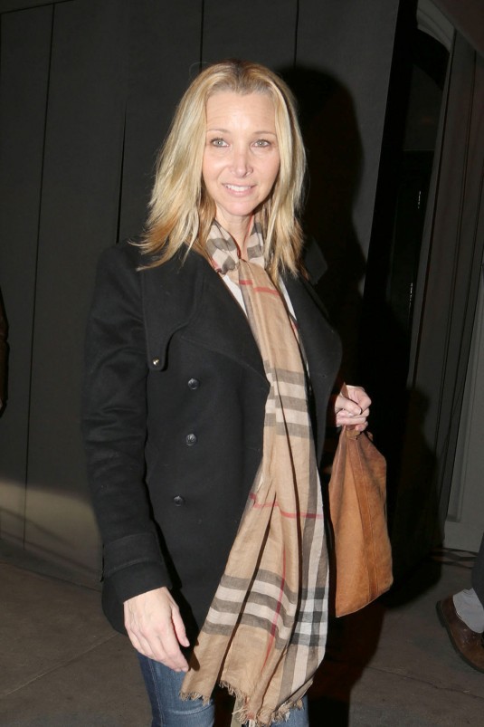 LISA KUDROW Leaves Craig's Restuarant