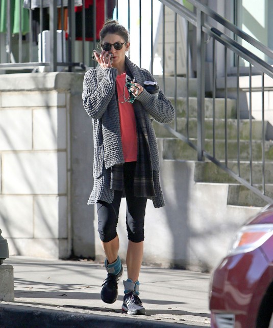NIKKI REED Out in Atlanta
