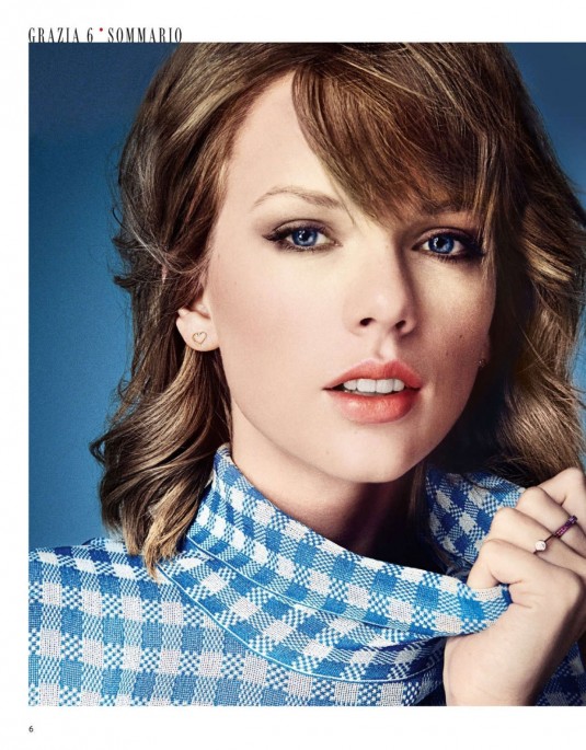 TAYLOR SWIFT in Grazia Magazine