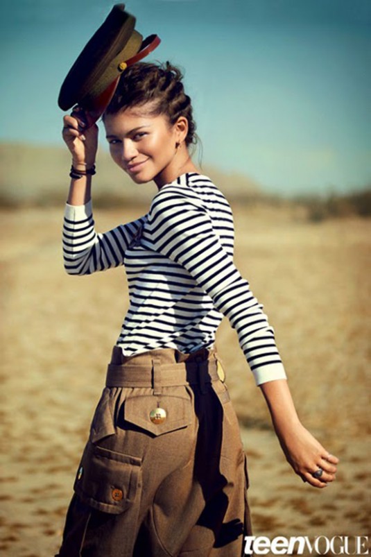 ZENDAYA COLEMAN in Teen Vogue Magazine, February 2015 Issue