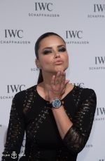 ADRIANA LIMA at IWC Gala Dinner in Geneva