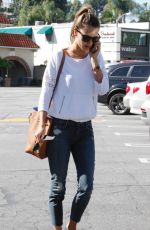 ALESSANDRA AMBROSIO Out and About in Brentwood 2701