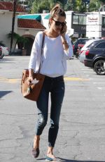 ALESSANDRA AMBROSIO Out and About in Brentwood 2701
