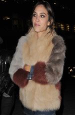 ALEXA CHUNG at AG Jeans Launch After Party in London