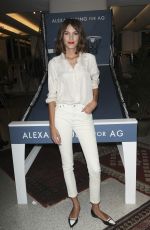 ALEXA CHUNG at AG Launch Party in New York