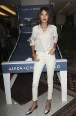 ALEXA CHUNG at AG Launch Party in New York