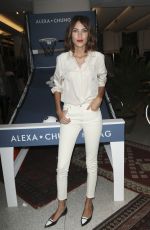 ALEXA CHUNG at AG Launch Party in New York