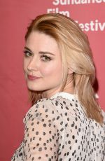 ALEXANDRA BRECKENRIDGE at Zipper Premiere at 2015 Sundance Film Festival