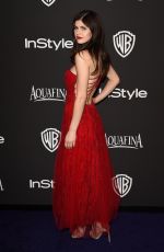ALEXANDRA DADDARIO at Instyle and Warner Bros Golden Globes Party in Beverly Hills