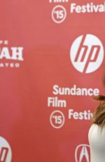 ALISON BRIE at Sleeping with Other People Premiere at 2015 Sundance Film Festival