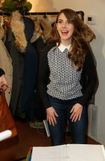 ALISON BRIE at Variety Studio at Sundance Film Festival