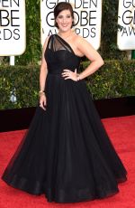 ALLISON TOLMAN at 2015 Golden Globe Awards in Beverly Hills