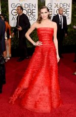 ALLISON WILLIAMS at 2015 Golden Globe Awards in Beverly Hills