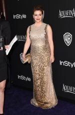 ALYSSA MILANO at Instyle and Warner Bros Golden Globes Party in Beverly Hills